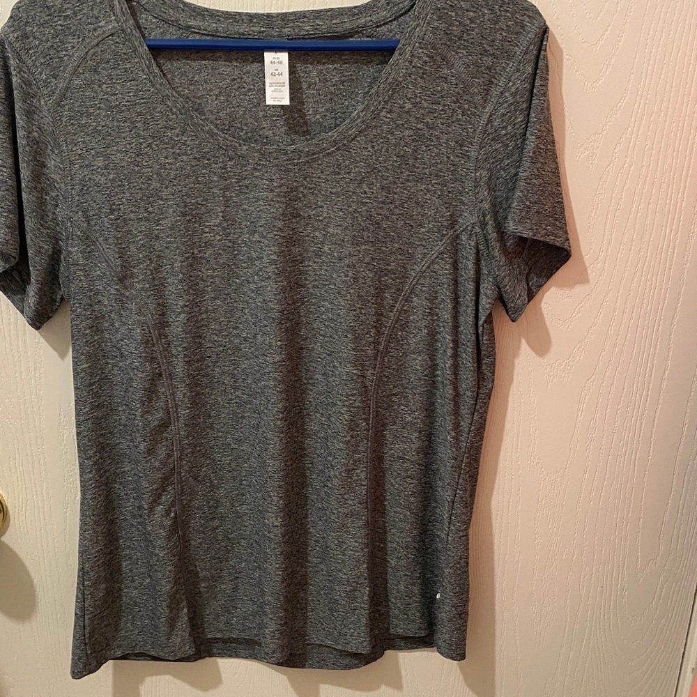 Marika Gray Women's Exercise Top Size Large